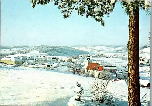 48735 - Oberösterreich - Gutau , Winter , Panorama - gelaufen 1983