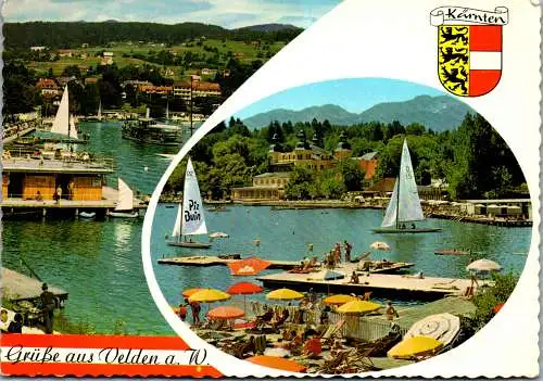 48747 - Kärnten - Velden , am Wörthersee - gelaufen