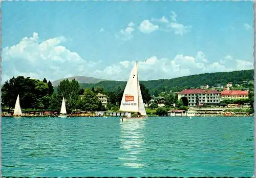 48748 - Kärnten - Velden , am Wörthersee , Hotel Möslacher - gelaufen 1975