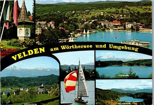 48759 - Kärnten - Velden , am Wörthersee , Mehrbildkarte - gelaufen