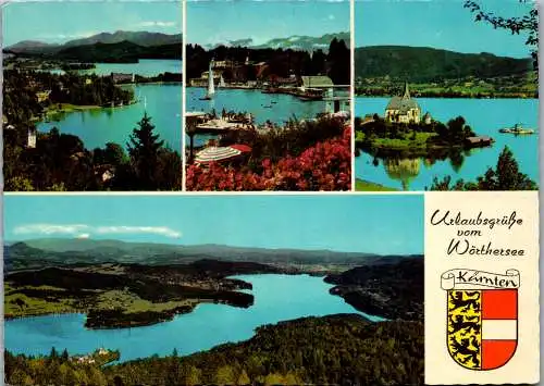 48781 - Kärnten - Wörthersee , Mehrbildkarte - gelaufen 1973