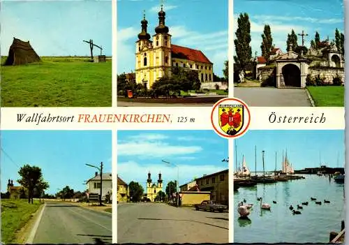 48788 - Burgenland - Frauenkirchen , Wallfahrtsort , Mehrbildkarte - gelaufen 1984