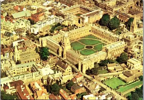 48799 - Großbritannien - Oxford , Christ Church from the Air - nicht gelaufen