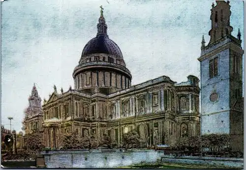 48812 - Großbritannien - London , St. Paul's Cathedral - nicht gelaufen