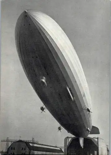 48816 - Flugwesen - Zeppelin , LZ 129 , Hindenburg erster Aufstieg 4. März 1936 - nicht gelaufen