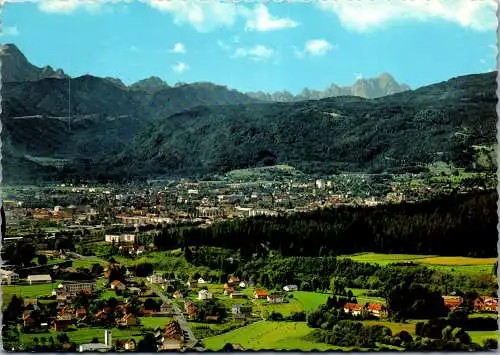 48828 - Kärnten - Villach , mit Mangart , Panorama - gelaufen