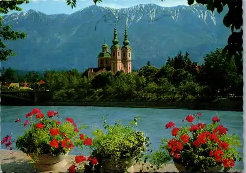 48831 - Kärnten - Villach , Heiligenkreuzkirche - gelaufen 1966