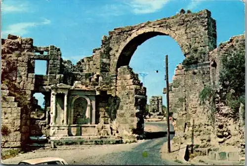 48868 - Türkei - Side , Roman arts in Side - gelaufen