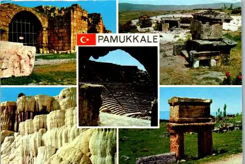 48869 - Türkei - Denizli , Pamukkale - gelaufen 1975