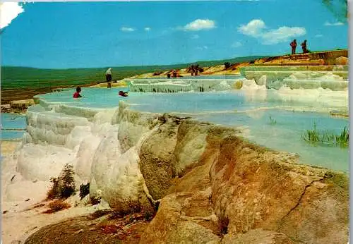 48871 - Türkei - Denizli , Pamukkale - gelaufen 1975