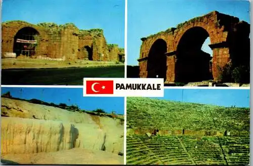 48874 - Türkei - Denizli , Hierapolis , Pamukkale - gelaufen