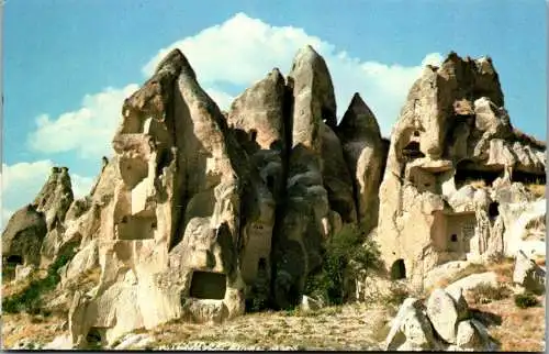 48876 - Türkei - Kapadokya , Kayadam evler - gelaufen