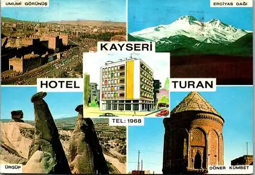 48877 - Türkei - Kayseri , Hotel Turan - gelaufen