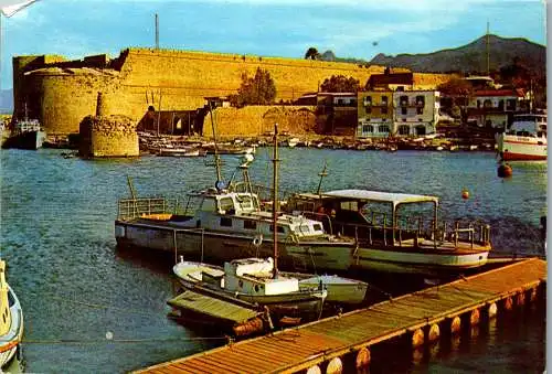 48883 - Türkei - Magosa Kibris , Ansicht , Boot - gelaufen 1984