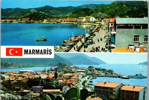 48884 - Türkei - Marmaris , Mehrbildkarte - gelaufen 1984