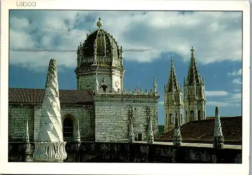 48891 - Portugal - Lisboa , Lissabon , Mosteiro dos Jeronimos - gelaufen 1990