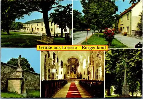 48907 - Burgenland - Loretto , Mehrbildkarte - gelaufen 1980