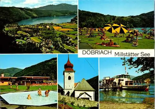 48920 - Kärnten - Döbriach , Millstätter See , Mehrbildkarte - gelaufen 1984