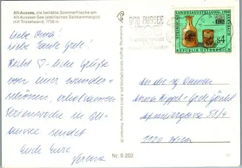 48946 - Steiermark - Altaussee , Panorama - gelaufen 1983