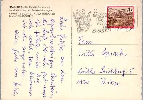 48950 - Steiermark - Bad Aussee , Haus Stangl , Familie Schönauer - gelaufen