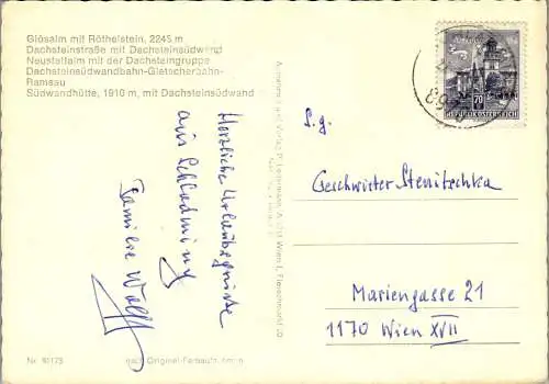 48956 - Steiermark - Dachstein , Glösalm mit Röthelstein , Dachsteinstraße , Neustattalm - gelaufen