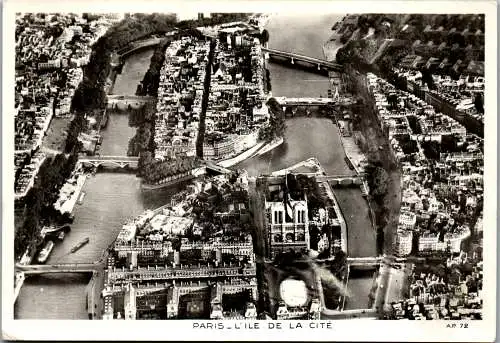 48973 - Frankreich - Paris , L'Ile de la Cite - gelaufen 1942