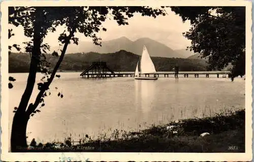 49001 - Kärnten - Klopeinersee , mit Hochobir - gelaufen 1940