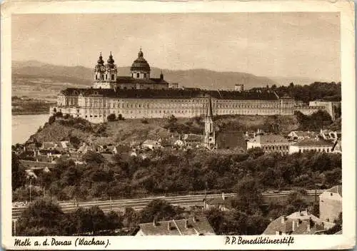 49015 - Niederösterreich - Melk , P. P. Benediktinerstift - nicht gelaufen