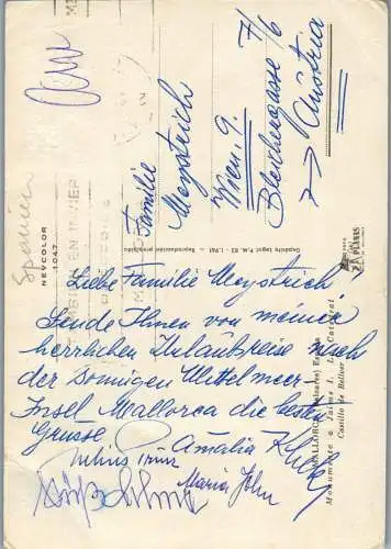 49030 - Spanien - Mallorca , Monumento a Jaime , La Cathedral , Castillo de Bellver - gelaufen