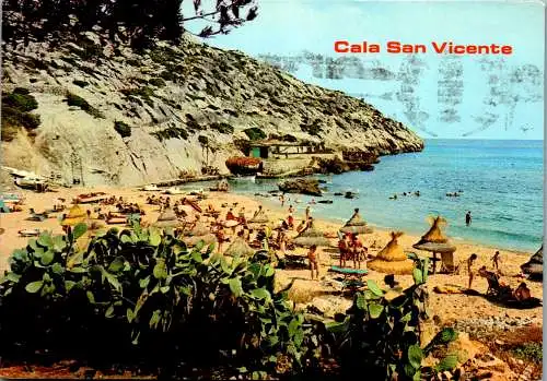 49033 - Spanien - Mallorca , Cala San Vicente - gelaufen