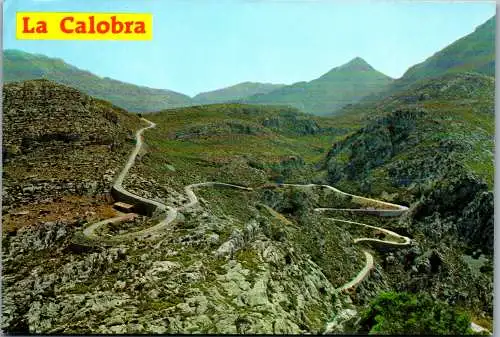 49039 - Spanien - Mallorca , Carretera La Calobra , Se Corbata - gelaufen