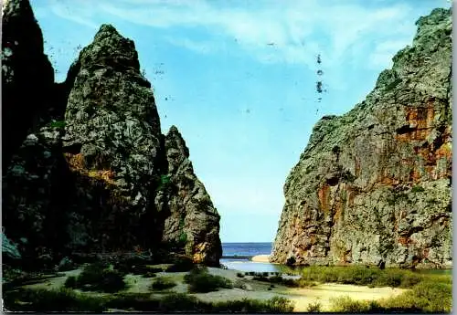 49040 - Spanien - Mallorca , La Calobra , Torrente de Pareys - gelaufen