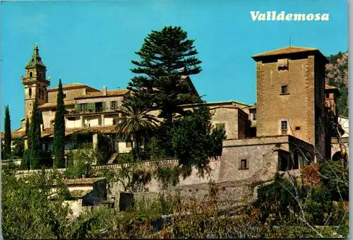 49053 - Spanien - Mallorca , Valldemosa , La Cartuja y Palacio del Rey Sancho - gelaufen 1981