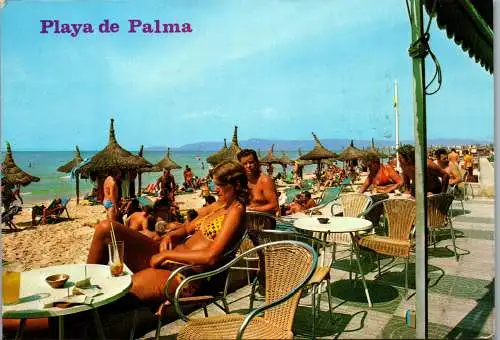 49056 - Spanien - Mallorca , Playa de Palma - gelaufen