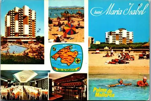 49057 - Spanien - Mallorca , Palma de Mallorca , Hotel Maria Isabel - gelaufen