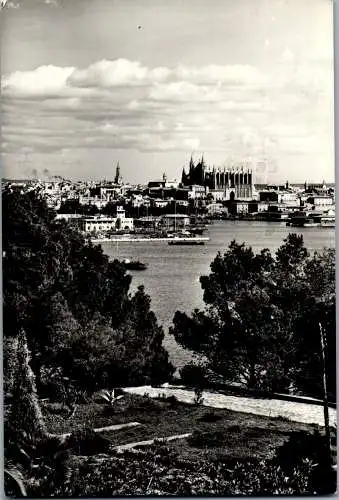 49065 - Spanien - Mallorca , Palma de Mallorca . La Catedral - gelaufen