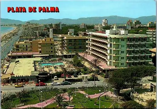 49069 - Spanien - Mallorca , Playa de Palma , Hotel San Francisco - gelaufen 1984