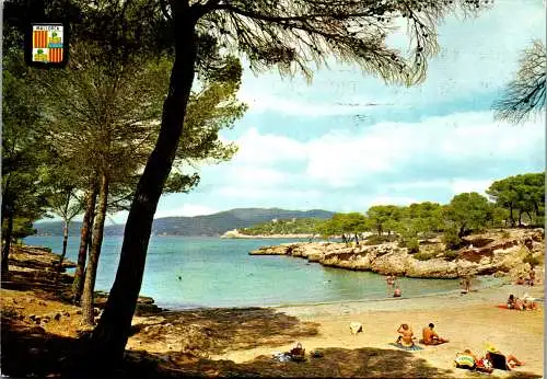 49071 - Spanien - Mallorca , Playa pequena de Sta , Ponsa - gelaufen