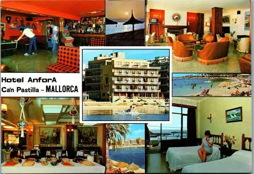 49072 - Spanien - Mallorca , Hotel Anfora , Cala Estancia - gelaufen