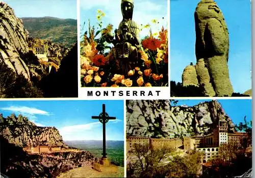 49076 - Spanien - Montserrat , Barcelona - gelaufen 1981