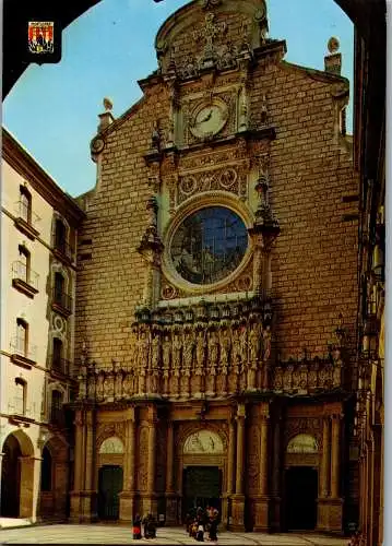 49079 - Spanien - Montserrat , Atri de la Basilica - gelaufen 1981