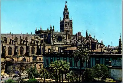 49087 - Spanien - Sevilla , Catedral y Lonja - gelaufen 1972