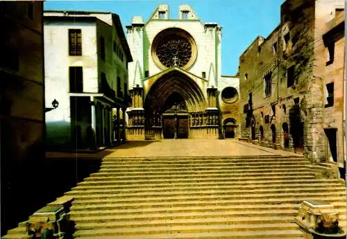 49098 - Spanien - Tarragona , Costa Dorada , Catedral - nicht gelaufen