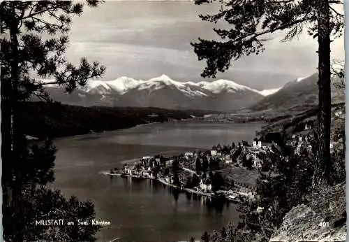 49105 - Kärnten - Millstatt , am See , Panorama - gelaufen