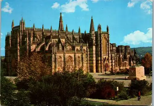 49119 - Portugal - Batalha , Mosteiro e Estatua - gelaufen 1980