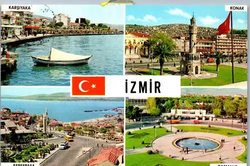 49136 - Türkei - Izmir , Mehrbildkarte - gelaufen 1967