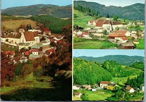 49144 - Niederösterreich - Schönbach , im Waldviertel , Mehrbildkarte - gelaufen 1982