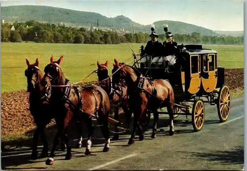 49147 - Deutschland - Bad Kissingen , Postkutsche - gelaufen 1965