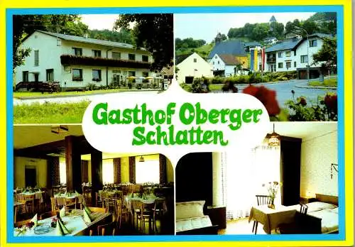 49154 - Niederösterreich - Bromberg , Schlatten , Gasthof W. u. A. Oberger - nicht gelaufen