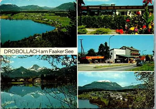 49177 - Kärnten - Drobollach , am Faaker See , Mehrbildkarte - gelaufen 1980